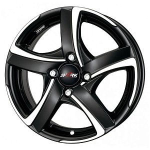 Литые диски 6.0x16 4/108 Alutec SHARK racing-schwarz 0