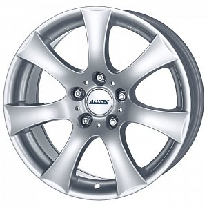 Литые диски 8.5x18 5/120 Alutec V polar-silber 0